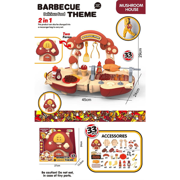 Parrilla Barbecue en forma de hongo - CK04G