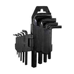 Juego De Llaves Allen Mm 9 Piezas Color Negro OMC-302
