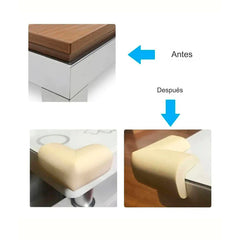 Set de Protector De Esquina Mesas Y Muebles X 4 uds OMC-109