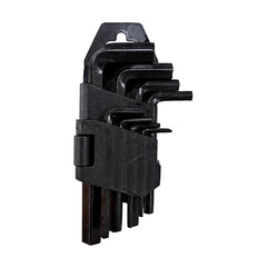 Juego De Llaves Allen Mm 9 Piezas Color Negro OMC-302