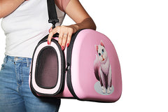 Maleta plegable para mascotas Gato