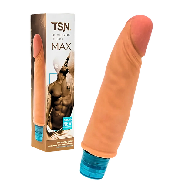 Dildo Vibrador Realista Pene 16 Cm, Multivelocidad OMC-437