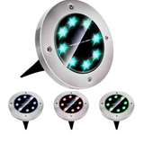 Lampara Led para piso, Luz Cálida Impermeable Jardín, Exteriores X 4 Unidades OMC-099
