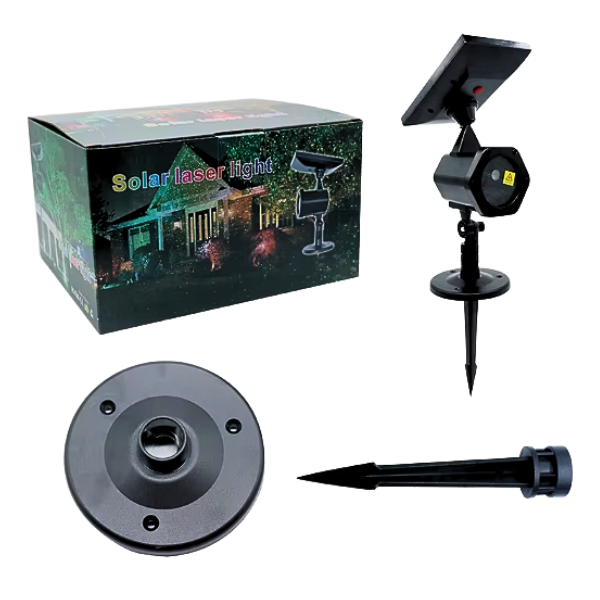 LUZ SOLAR PROYECTOR DE NAVIDAD, PARA EXTERIORES 2.5W  (OMC-086)