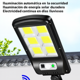 Reflector Solar Luz Led Luminaria Exterior Sensor Movimiento OMC-090