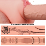 Masturbador Masculino, Vagina Realista, Sonido Y Vibración OMC-338