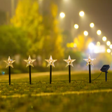 LUZ SOLAR NAVIDEÑA EN FORMA DE ESTRELLA  OMC- 082