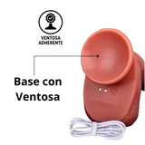 Dildo Vibrador Multifuncional Con 7 Modos de Calefacción y Retráctil OMC-435