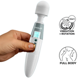 Vibrador Tipo Hitachi, Masajeador Inalámbrico 8 Velocidades OMC-340