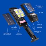 Reflector Solar Luz Led Luminaria Exterior Sensor Movimiento OMC-090