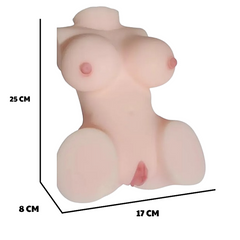 Masturbador Masculino, Vagina Realista, Sonido Y Vibración OMC-338