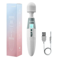 Vibrador Tipo Hitachi, Masajeador Inalámbrico 8 Velocidades OMC-340