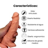 Arnés con Dildo Realista y Articulado 6,5" Wears Series  OMC-438