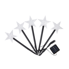 LUZ SOLAR NAVIDEÑA EN FORMA DE ESTRELLA  OMC- 082