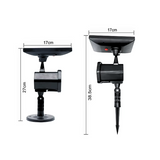 LUZ SOLAR PROYECTOR DE NAVIDAD, PARA EXTERIORES 2.5W  (OMC-086)