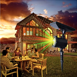 LUZ SOLAR PROYECTOR DE NAVIDAD, PARA EXTERIORES 2.5W  (OMC-086)