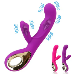 Vibrador Doble Estimulación Clítoris Y Vagina Punto G  OMC-361
