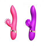 Vibrador Multilengua Giratoria Doble estimulación  OMC-359