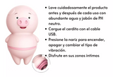 Vibrador De Lengua Estimulador De Clítoris Pezones  OMC-350