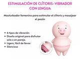 Vibrador De Lengua Estimulador De Clítoris Pezones  OMC-350