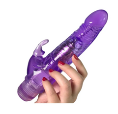 Vibrador Aphrodisia Crystal Rabbit  OMC-394