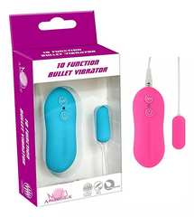 Bullet con mando a distancia, 10 vibraciones  OMC-387