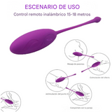Cápsula vibratoria y cerdas con mando a distancia  OMC-383