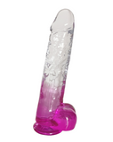 DILDO LANCES COCK 9.6 CRISTALINO BITONO  OMC-422