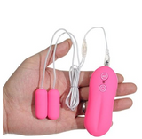 Duo De Balas Vibradoras Con Control 10 Funciones   OMC-388