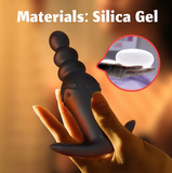 Masaje De Próstata Bolas Anales Vibrador Tapón  OMC-420