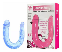 Dildo Doble Penetración Consolador Anal Vaginal  OMC-421
