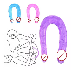 Dildo Doble Penetración Consolador Anal Vaginal  OMC-421