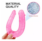 Dildo Doble Penetración Consolador Anal Vaginal  OMC-421