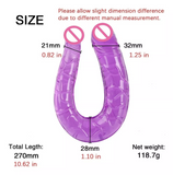 Dildo Doble Penetración Consolador Anal Vaginal  OMC-421