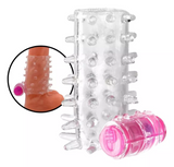 Anillo Vibrador Funda Para Pene  OMC-370