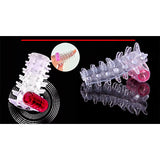 Anillo Vibrador Funda Para Pene  OMC-370