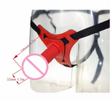 Arnes Con Dildo Consolador Unisex   OMC-402