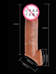 Funda Extensión de Pene, Condón de Goma  OMC-368