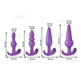 Kit Por 4 Piezas Anales Suaves  OMC-380