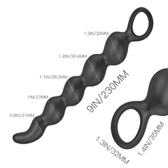 Tapón Anal de silicona, masajeador de próstata  OMC-432
