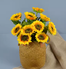 Ramo de 6 Girasoles Artificiales  OMC-723
