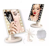 Espejo Luz Led Pantalla Táctil Touch Maquillaje Tocador F01a X 6 UNIDADES