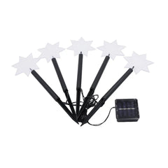 LUZ SOLAR NAVIDEÑA EN FORMA DE ESTRELLA  (OMC- 082)