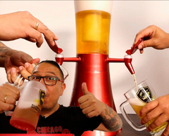 Jirafa Dispensadora de Bebidas Y Cerveza 3 Litros OMC-467