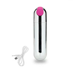 Bala Vibradora Mini Recargable 10 Velocidades  OMC-354