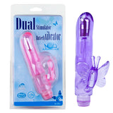 Pene vibrador doble punto G mariposa  OMC-392