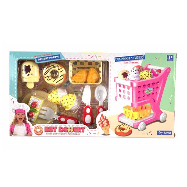 CARRITO DE MERCADO CON SET DE POSTRES - 2872528  SC-L3