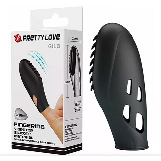 Funda Masturbadora Para Dedo Con Bala Vibradora  OMC-385