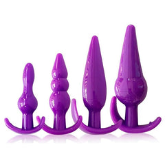 Kit Por 4 Piezas Anales Suaves  OMC-380