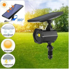 LUZ SOLAR PROYECTOR DE NAVIDAD ,2.5W  (OMC-086)